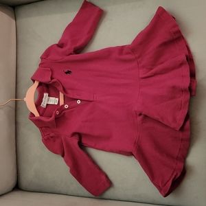 Ralph Lauren Kids Dress in Burgundy